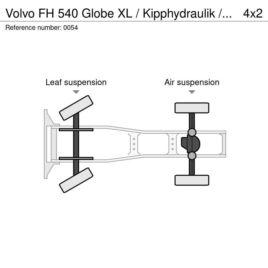 Volvo FH 540 Globe XL / Kipphydraulik / Euro 6 Tractor Units