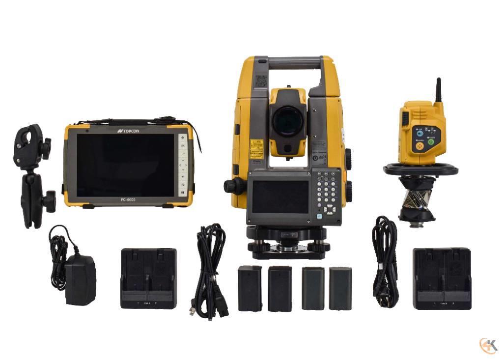 Topcon GT-503 Robotic Total Station w/ FC-5000 & Magnet Other components