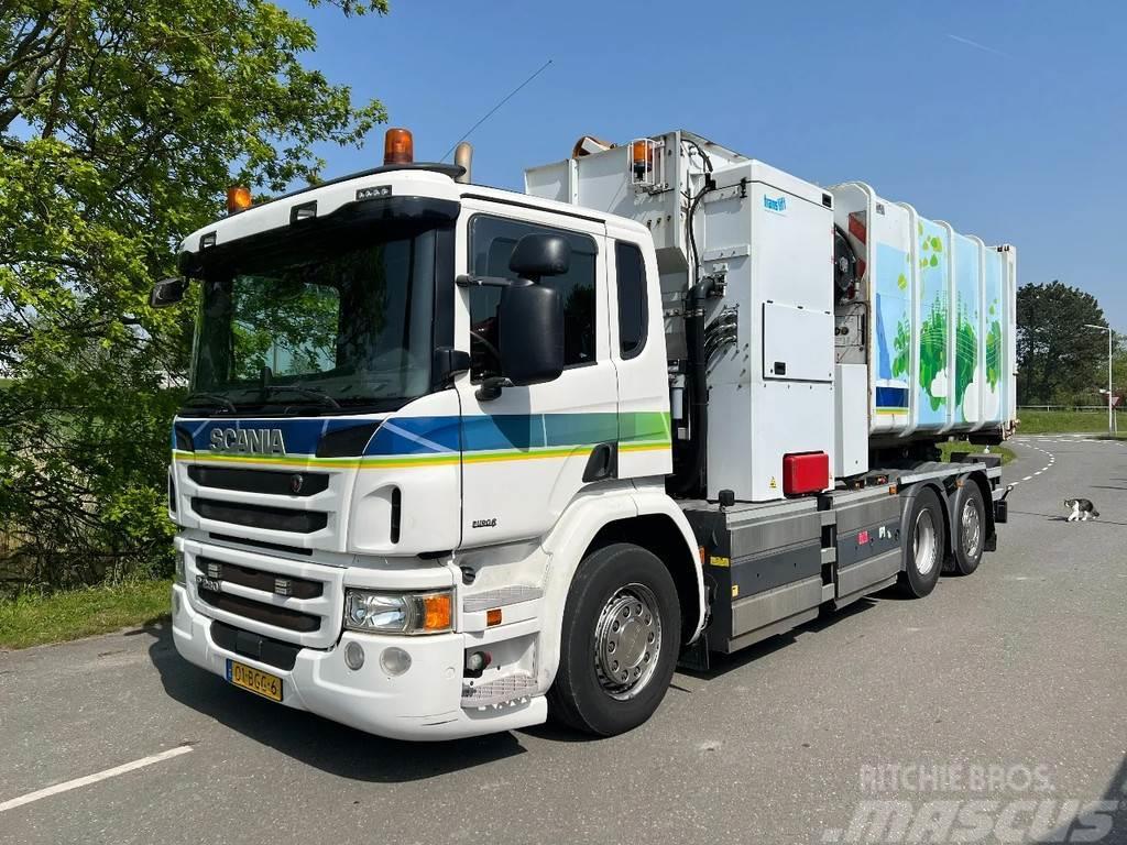 Scania P280 Translift + Containersystem EURO 6 Waste trucks
