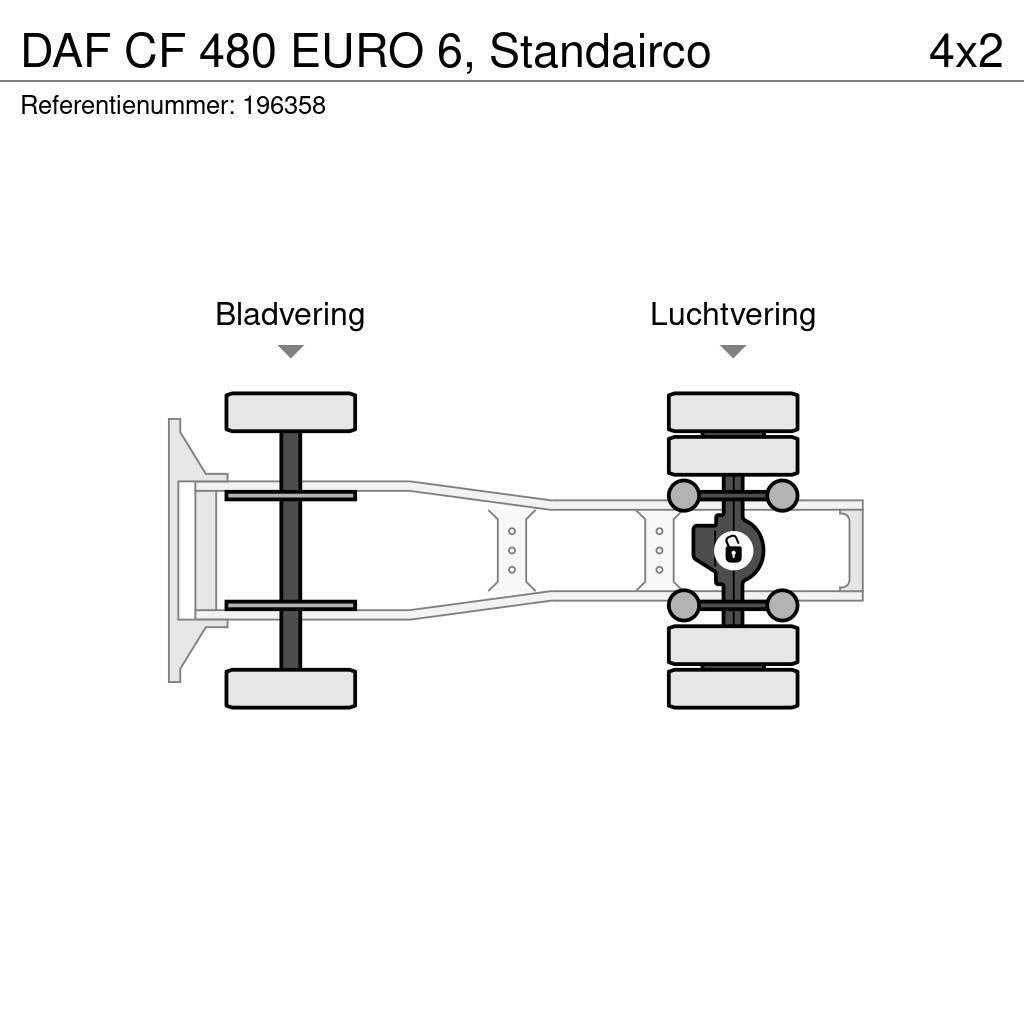 DAF CF 480 EURO 6, Standairco Sattelzugmaschinen