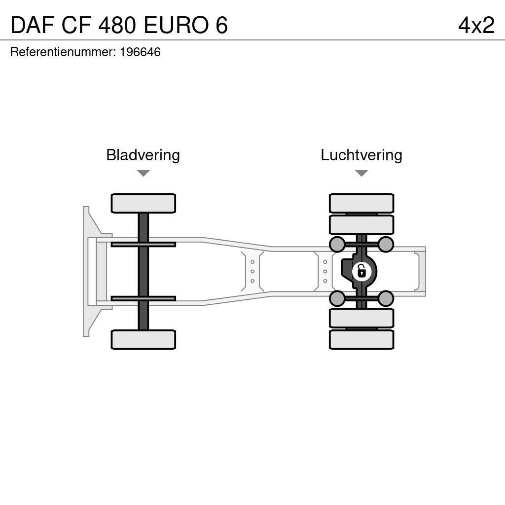 DAF CF 480 EURO 6 Sattelzugmaschinen