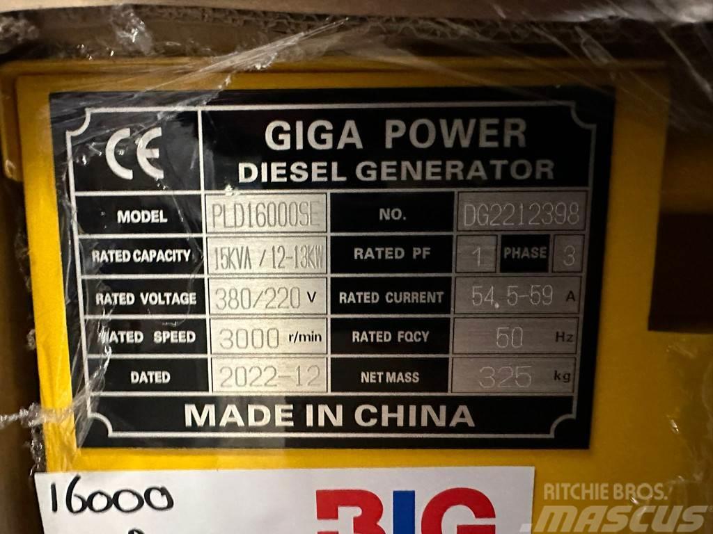  Giga power 15KVA PLD16000SE silent set Andere Generatoren