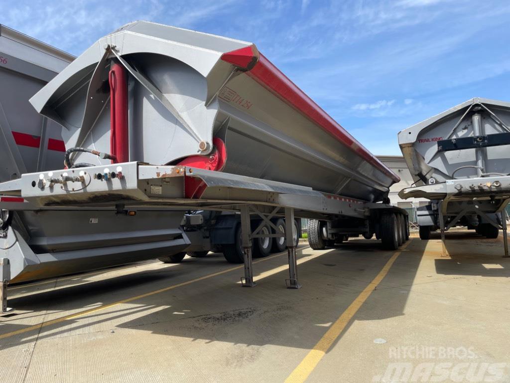  OSW 4 Axle Side Dump Tipper trailers