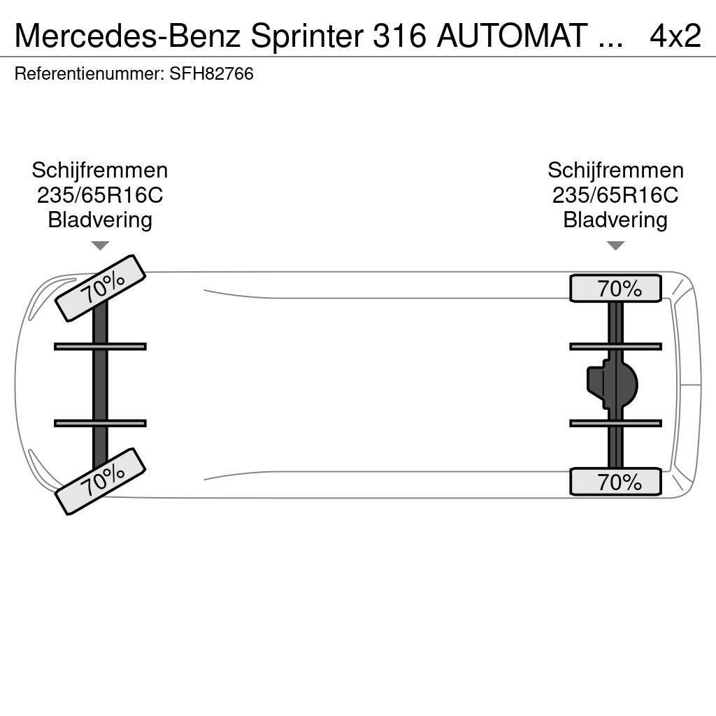 Mercedes-Benz Sprinter 316 AUTOMAT / AIRCO / EURO 5 Kippfahrzeuge