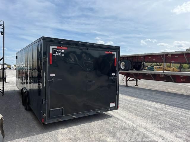  Titanium 8.5X24 Box body trailers