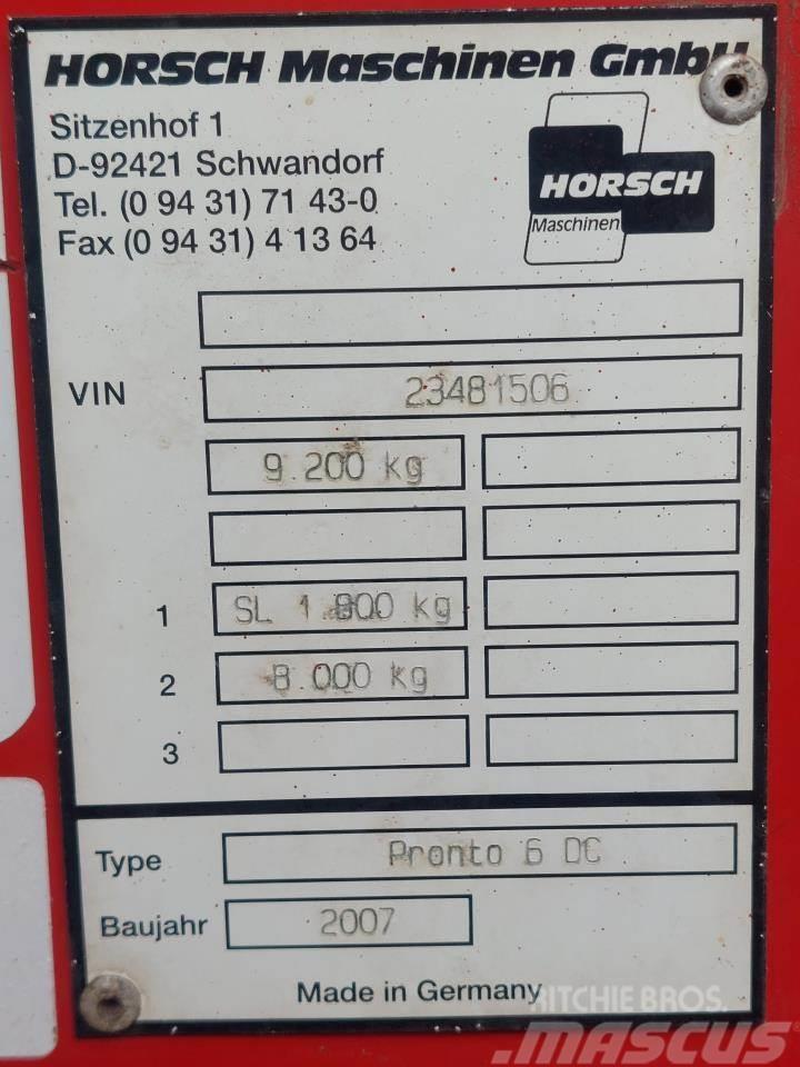 Horsch Pronto 6 DC med Doudrill Drillmaschinen