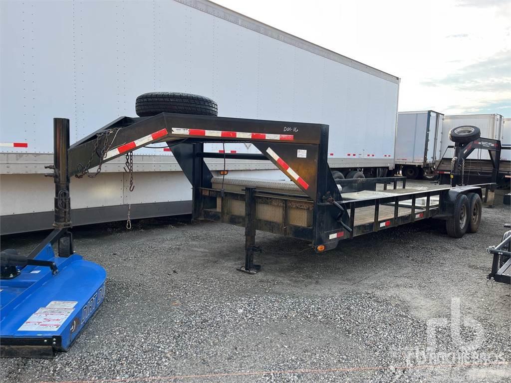 Circle S 24 ft T/A Gooseneck Vehicle transport trailers