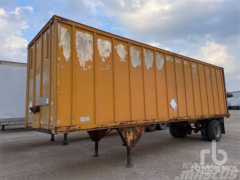  PINES 32 ft x 96 in S/A Box body semi-trailers