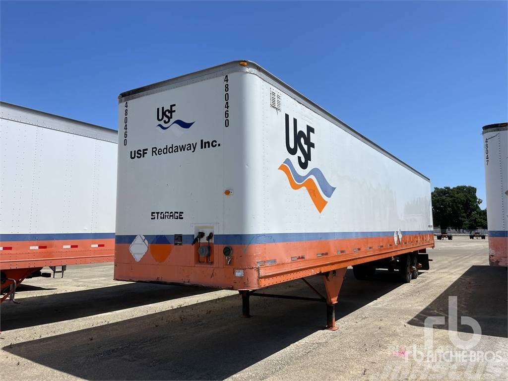  PINES 48 ft x 102 in T/A Box body semi-trailers