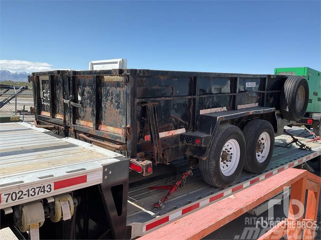  SNAKE RIVER 13.5 ft T/A Dump Vehicle transport trailers