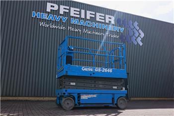 Genie GS2646  Electric, Working Height 9.80m, Capacity 4