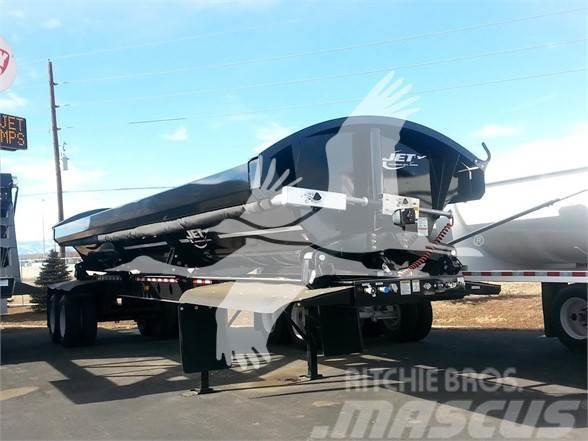 Jet Tandem Air Ride Side Dump 40', 2 Way Valve, Electr Tipper trailers