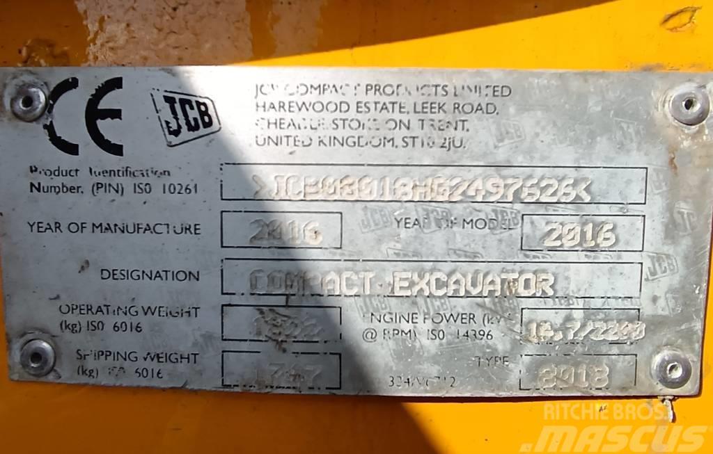 JCB 8018 CTS Mini excavators < 7t (Mini diggers)