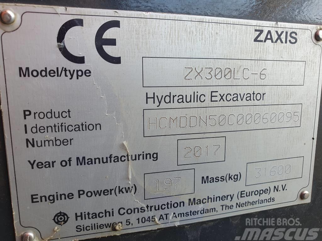 Hitachi Hitatchi ZX300LC-6 Crawler excavators