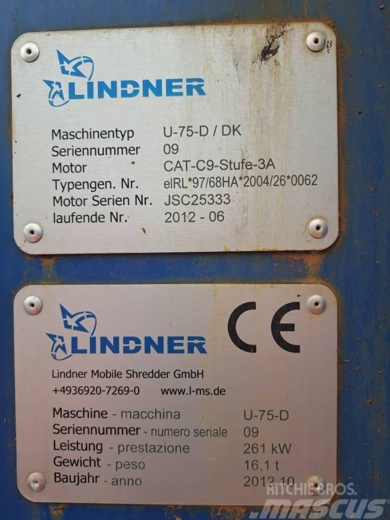 Lindner U75D Waste Shredders