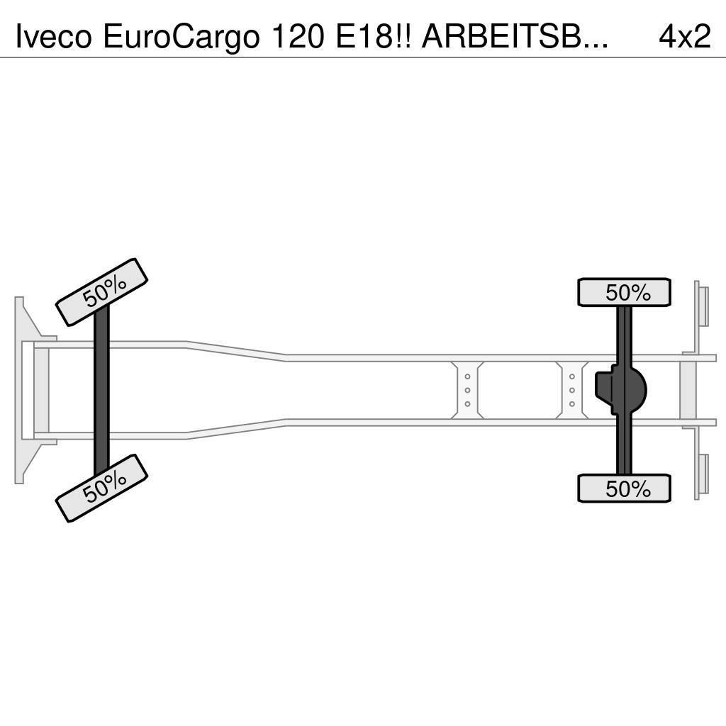 Iveco EuroCargo 120 E18!! ARBEITSBUHNE/SKYWORKER/HOOGWER Truck & Van mounted aerial platforms