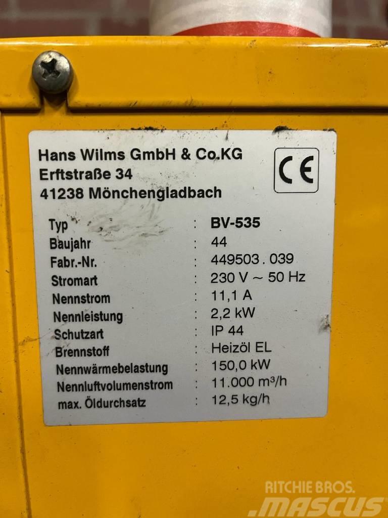 Wilms BV 535 Heating and thawing equipment