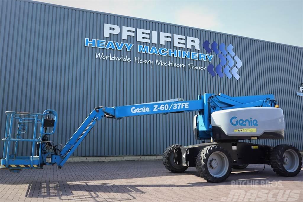 Genie Z60/37/FE Valid Inspection, *Guarantee! Hybrid, 4x Articulated boom lifts