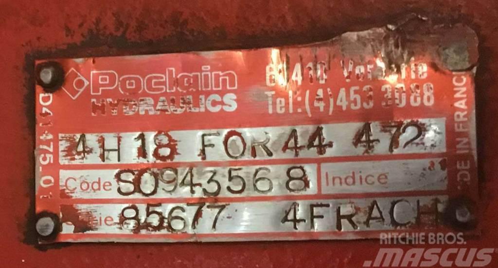 Poclain 4H19 FOR 44 472 Hydraulics
