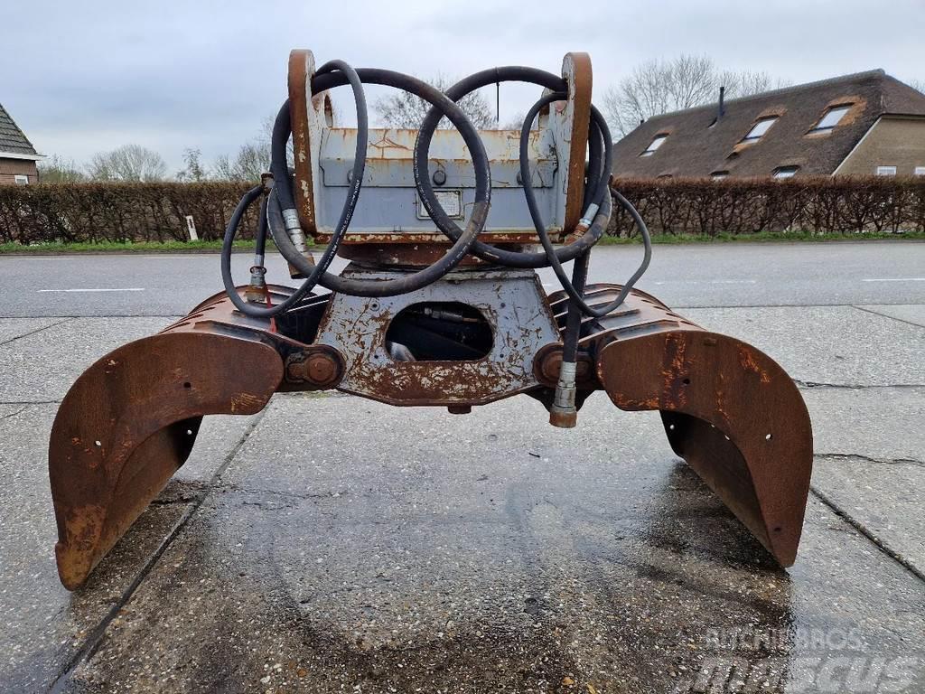 Pladdet hydraulisch roterend PRG3-400-CW30 Grapples