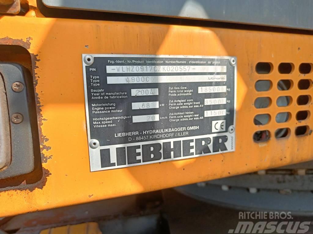 Liebherr A 900 C Litronic Wheeled excavators