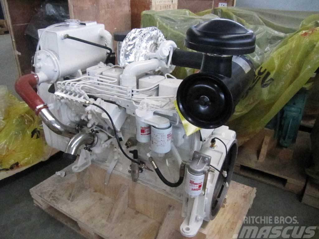 Cummins 115kw diesel generator motor for small pusher boat Marine engine units