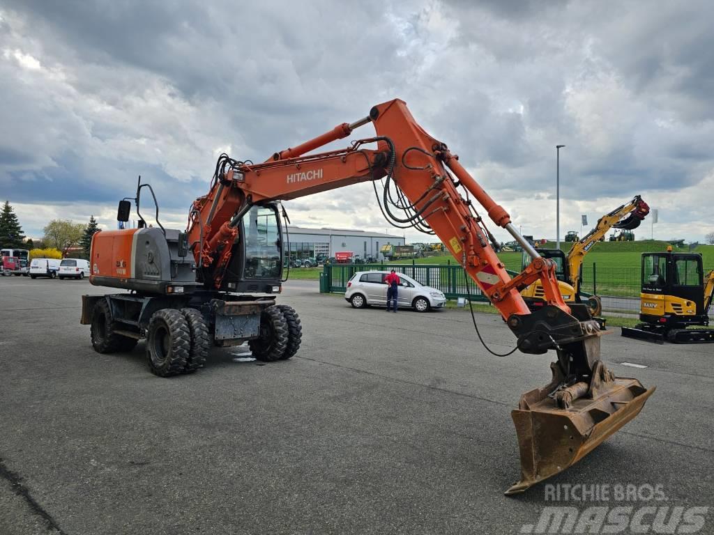 Hitachi ZX 140 W-3 Wheeled excavators