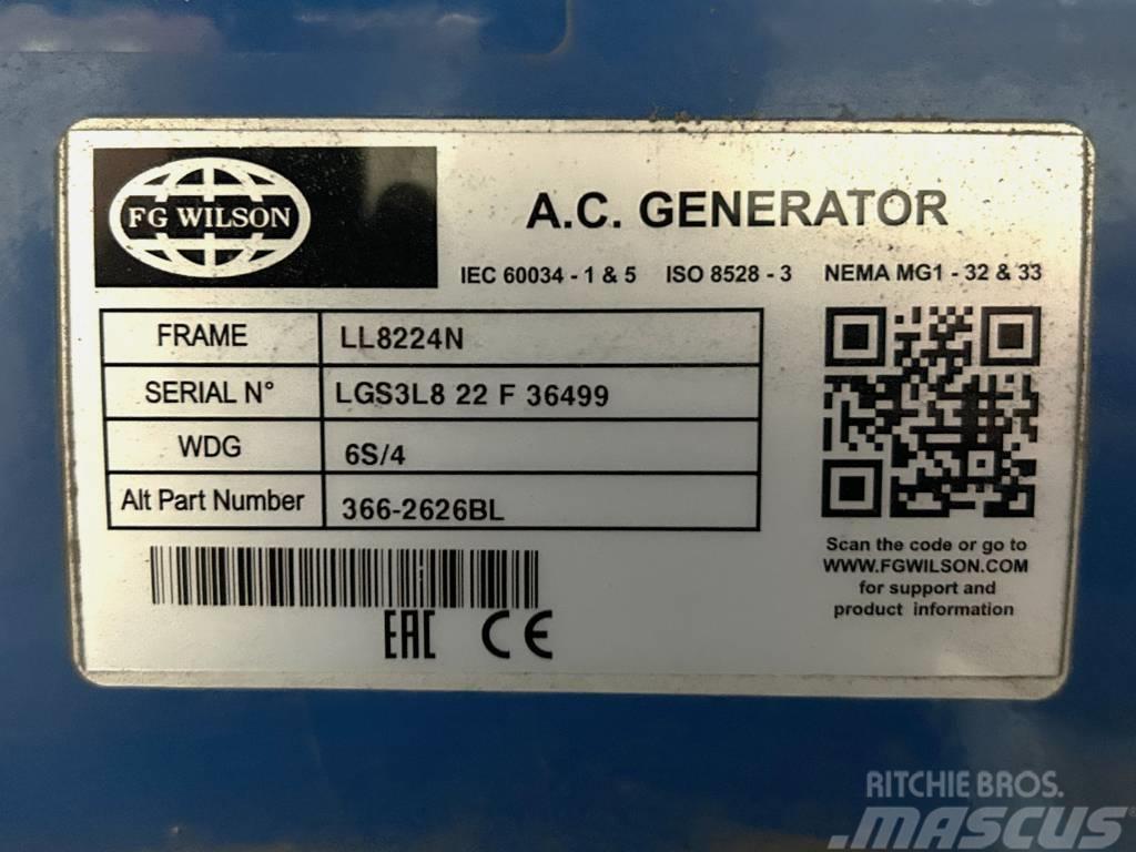 FG Wilson P1650-1 - Perkins 1.650 kVA Genset - DPX-16030-O Diesel Generators