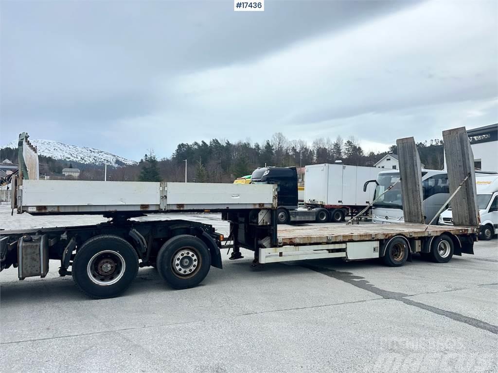 HFR 2 axle kransemi with plan length of 660+460 cm Other semi-trailers