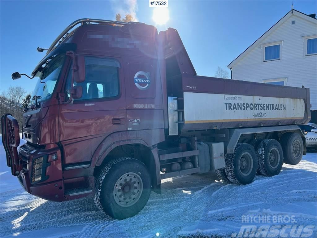 Volvo FMX 540 8x4 tipper EURO 6 w/ Elbo trailer Tipper trucks