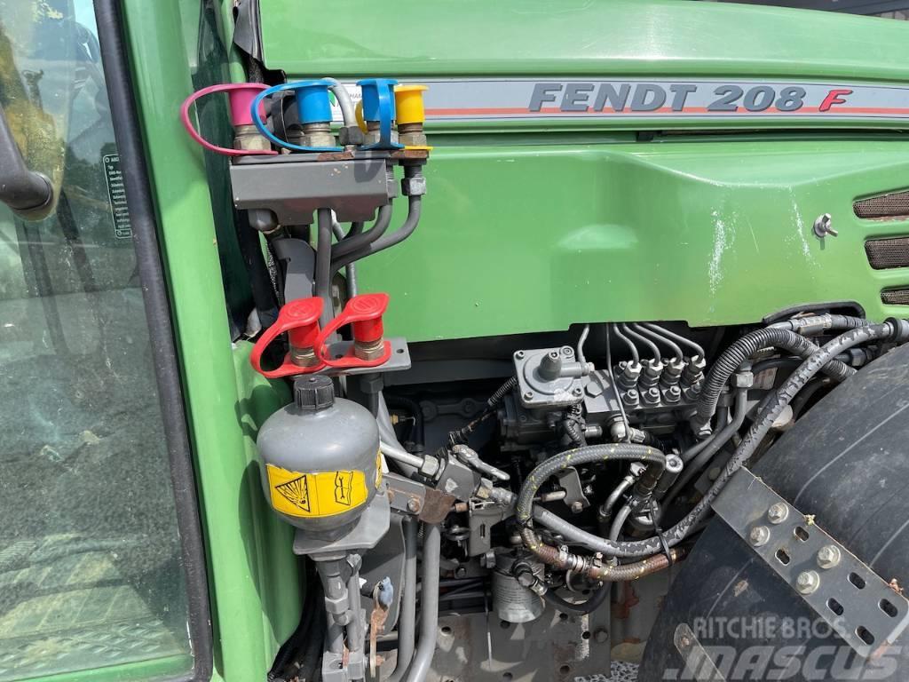 Fendt 208 F Narrow Gauge Tractor / Smalspoor Tractor Tractors