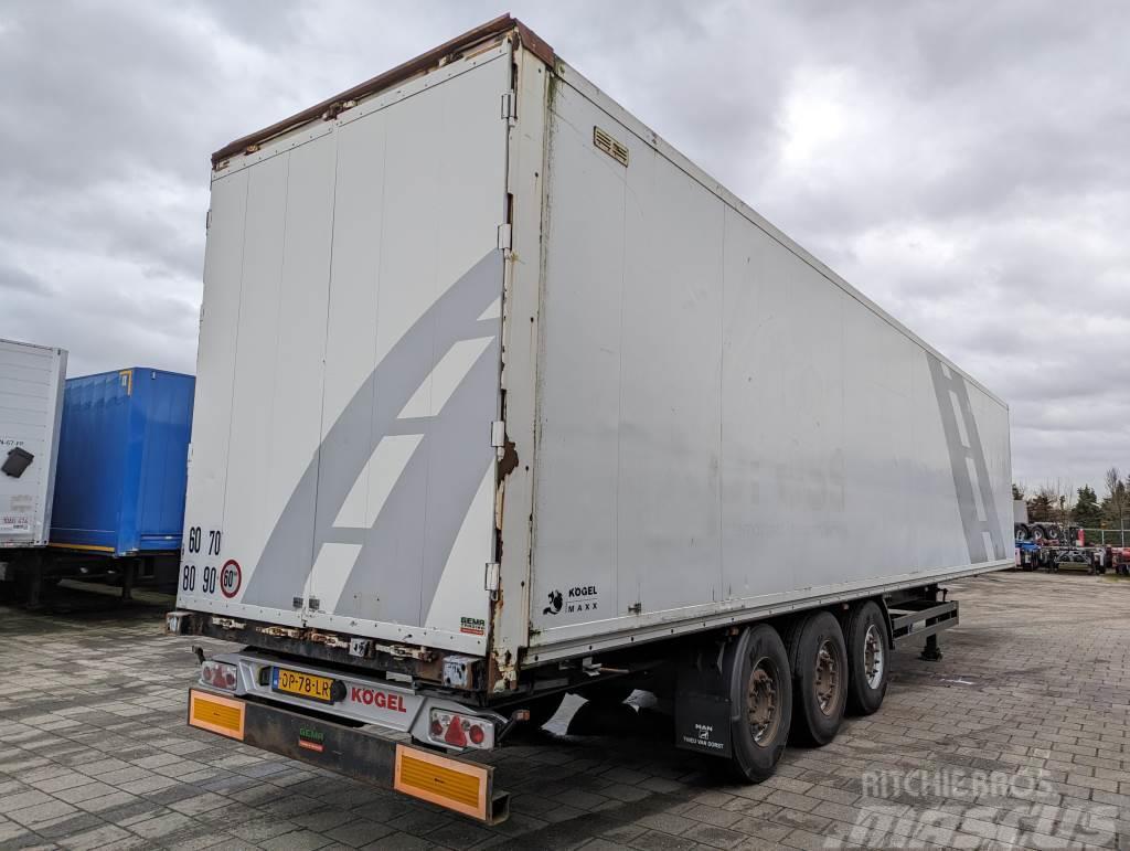 Kögel SP 24 3-Assen SAF - Schijfremmen - Gesloten Opbouw Box body semi-trailers
