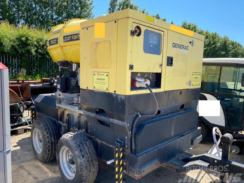 Generac Mobile 7500 Dust Fighter / Dust Suppression Unit Waste / recycling & quarry spare parts