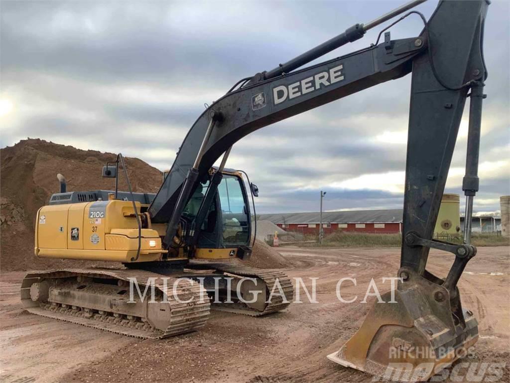 John Deere 210G Crawler excavators