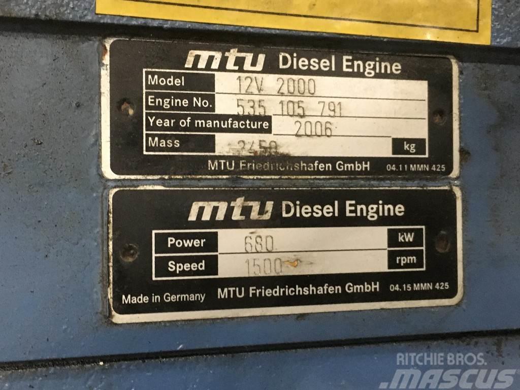 MTU 12V2000 FOR PARTS Engines