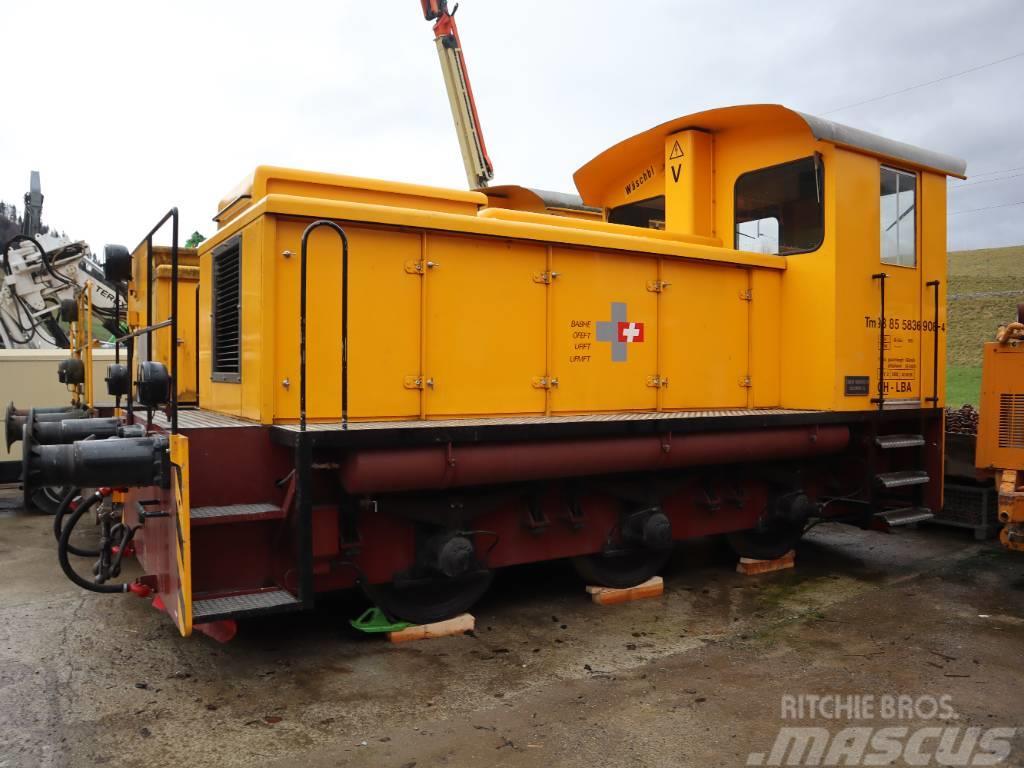 Stadler Fahrzeuge AG EM 3/3 Lokomotive, Rail Railroad maintenance