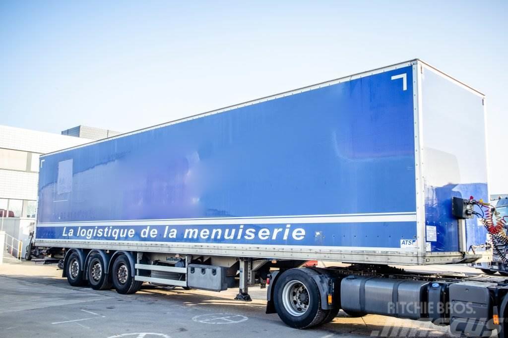 Lecitrailer FOURGON+DHOLLANDIA Box body semi-trailers