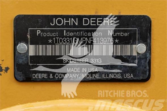 John Deere 331G Skid steer loaders