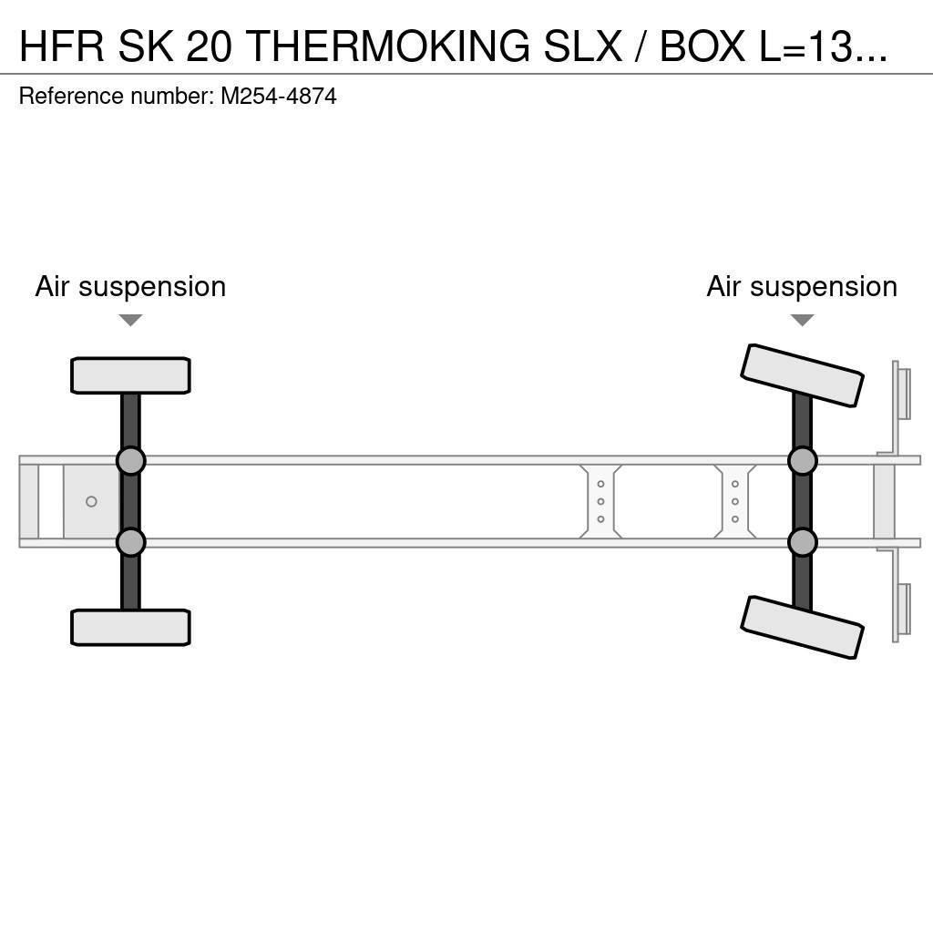 HFR SK 20 THERMOKING SLX / BOX L=13482 mm Temperature controlled semi-trailers