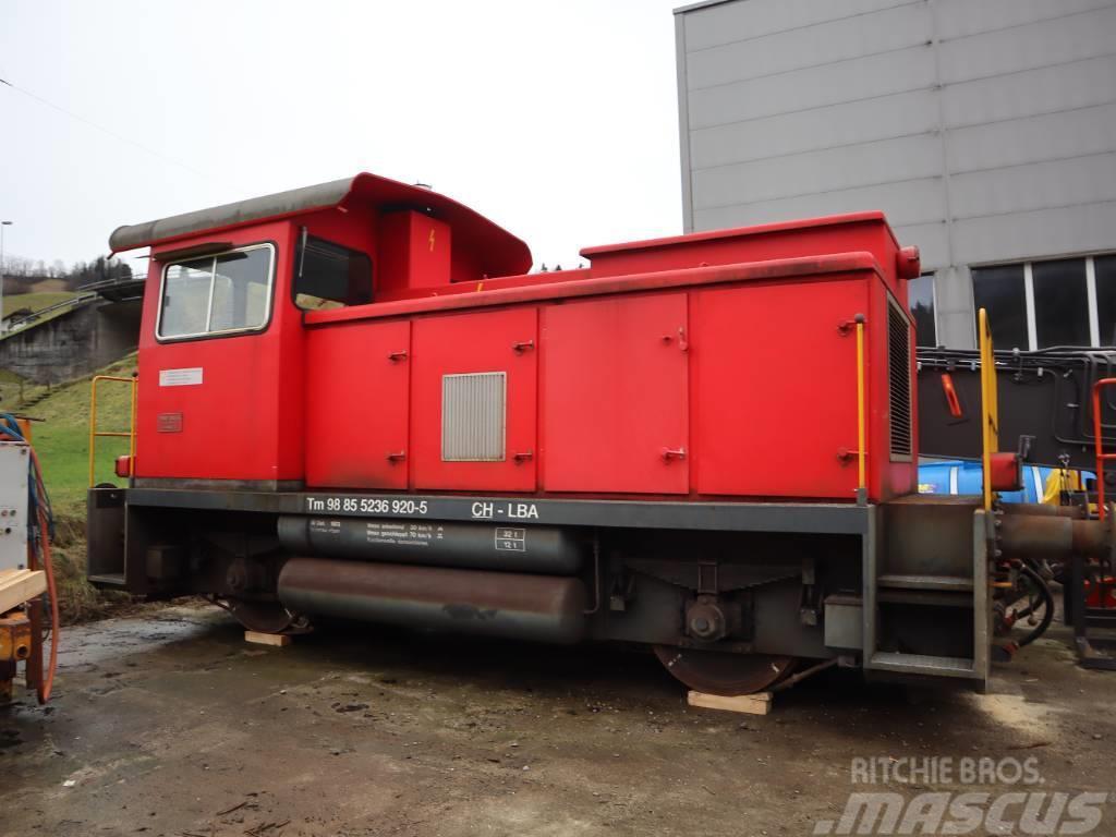 Stadler Fahrzeuge AG TM 2/2 Lokomotive, Rail Railroad maintenance
