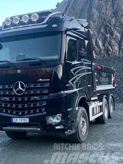 Mercedes-Benz Arocs 2663 6x4 Med 2022mod 3 akslet henger Tipper trucks