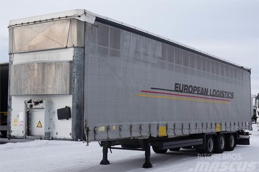 Schmitz Cargobull FIRANKA/ MEGA/ DACH PODNOSZONY/ LOW DECK/ 2013 Curtainsider semi-trailers