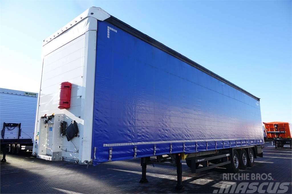 Schmitz Cargobull /FIRANKA / STANDARD / OŚ PODNOSZONA  Curtainsider semi-trailers
