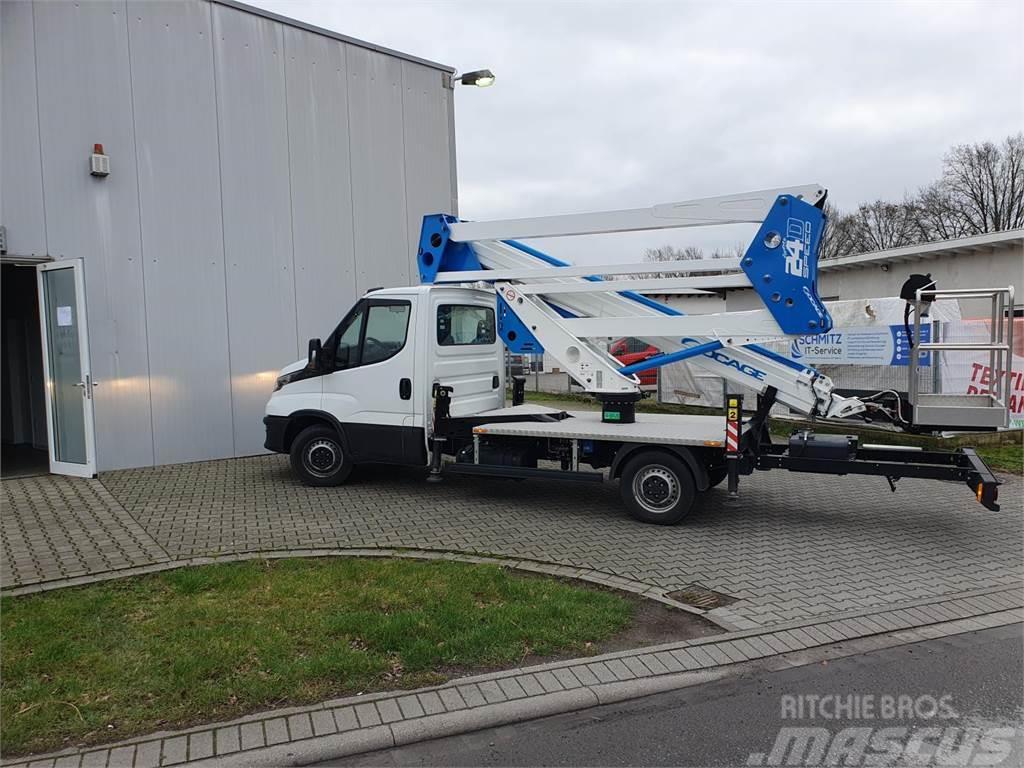 Socage 24D-Speed Truck & Van mounted aerial platforms