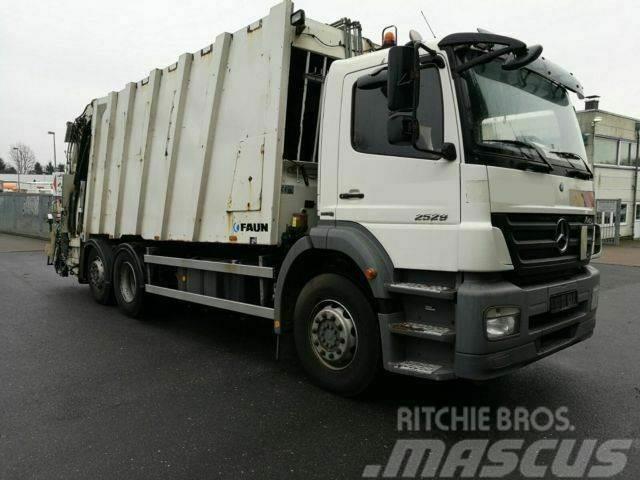 Mercedes-Benz Axor II 2529 6x2 FAUN Powerpress EURO 5 Waste trucks