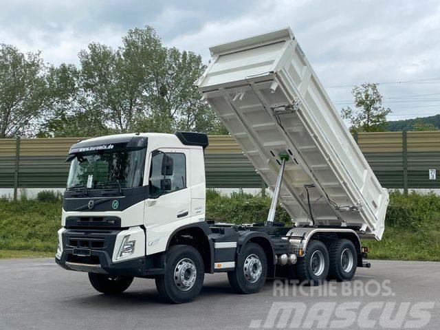 Volvo FMX 460 8x4 / EuromixMTP 3-Seiten-Kipper Tipper trucks