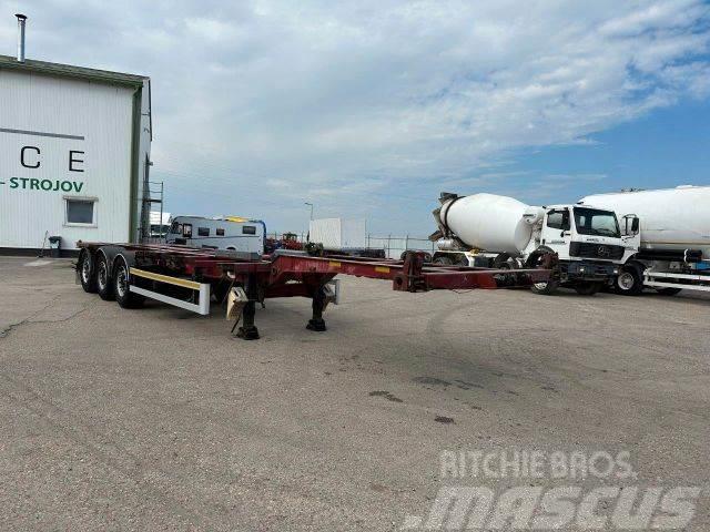 Wielton trailer for containers vin 636 Low loader-semi-trailers
