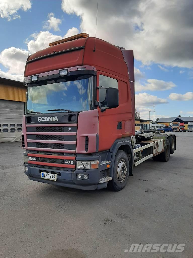 Scania R 124 Abrollkipper