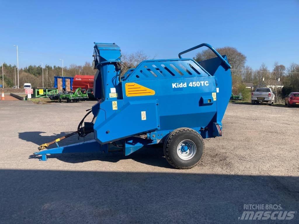  KIDD 450 TC Ballenschredder, -schneider und -wickler