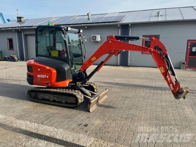 Kubota KX 027 Minibagger < 7t